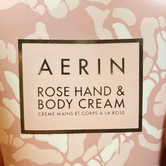 Estee Lauder Aerin Rose Hand & Body Cream, NEW - Mini 1.0 oz/30 ml - Picture 4 of 8